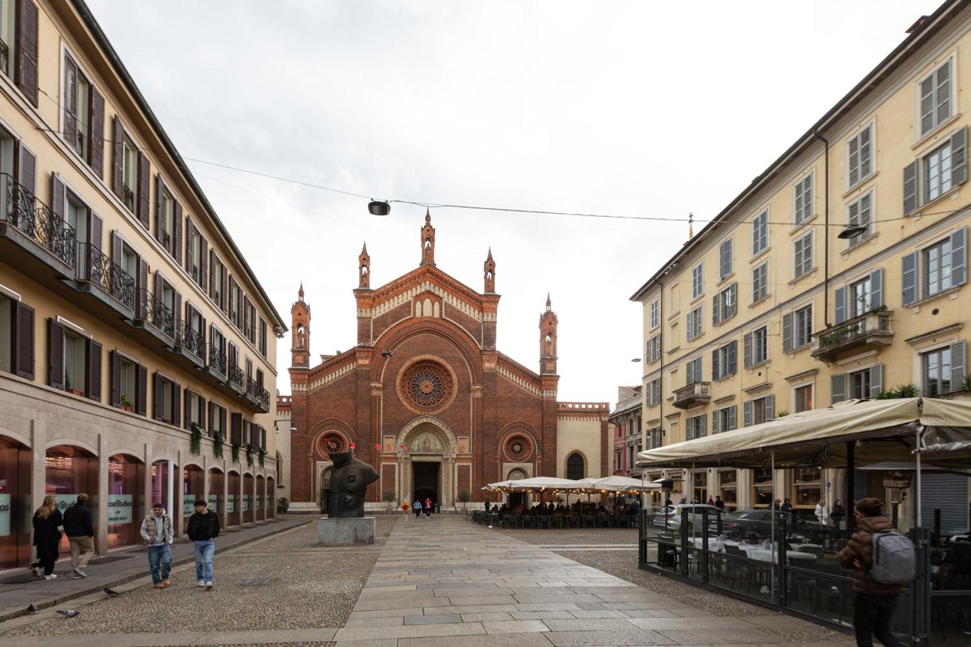 Brera - Castello - Ampio Bilocale Milano Centro Apartment Bagian luar foto